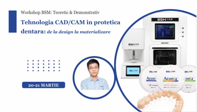 Tehnologia CAD/CAM in protetica dentara: de la design la materializare